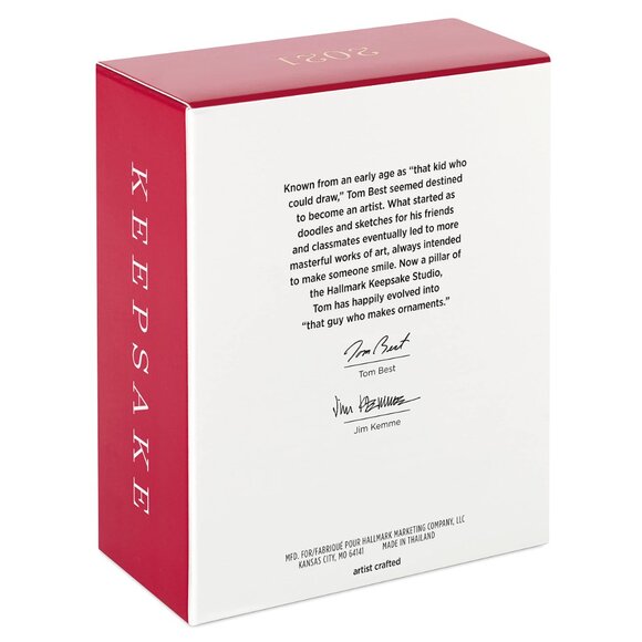 New! Elf on the Shelf Hallmark Keepsake Christmas Ornament 2021 Ice Skating - Picture 2 of 5